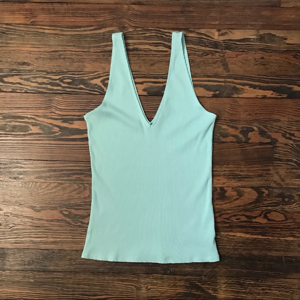 express one eleven | modern rib dbl v tank | large